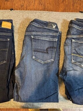 American Eagle Outfitters women’s  Dark Blue Slim Fit Jeans